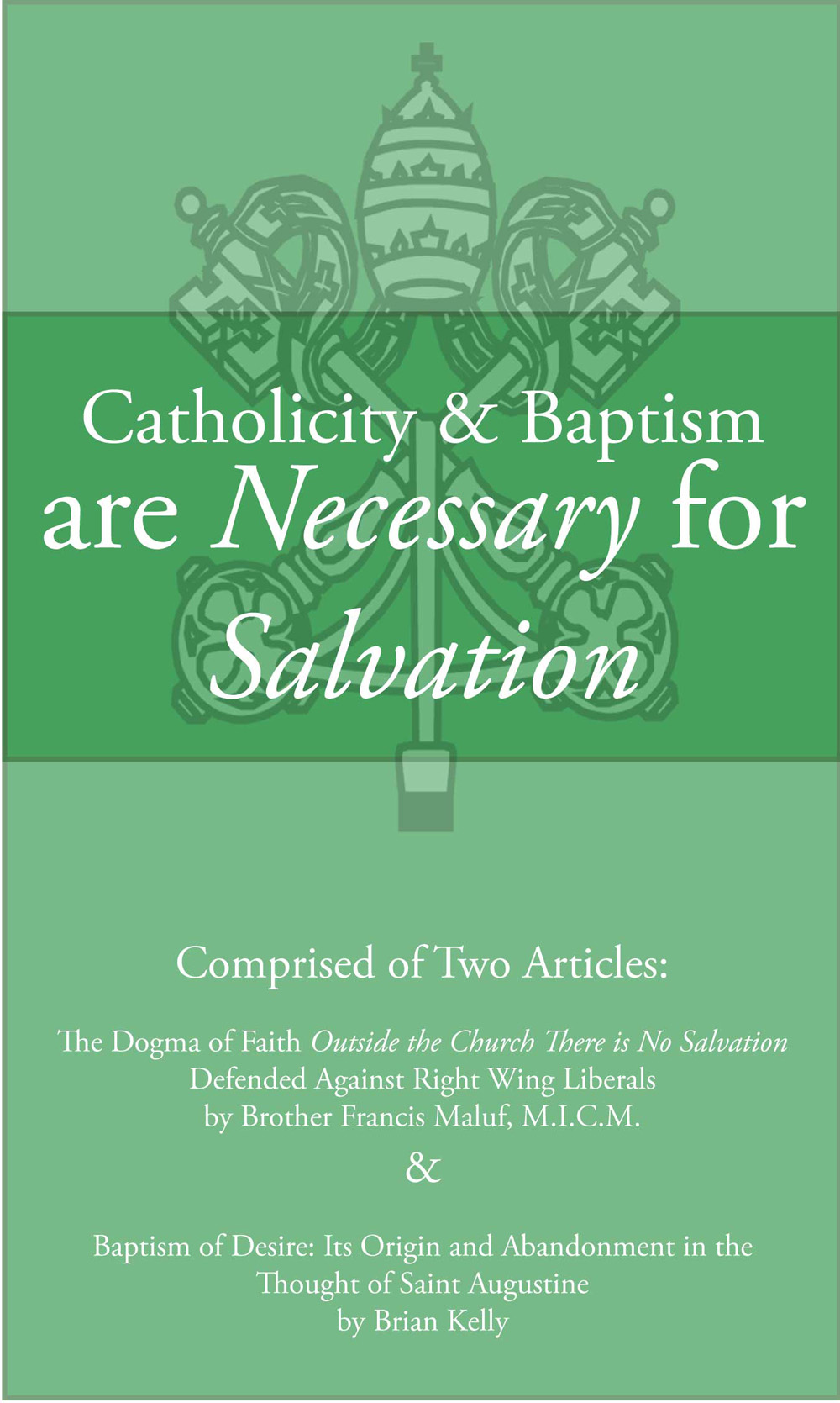 is the catholic church necessary for salvation